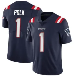 Youth Ja'Lynn Polk New England Patriots No.1 Limited Team Color Vapor Untouchable Jersey - Navy