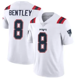 Youth Ja'Whaun Bentley New England Patriots No.8 Limited Vapor Untouchable Jersey - White