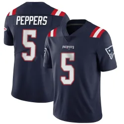 Youth Jabrill Peppers New England Patriots No.5 Limited Team Color Vapor Untouchable Jersey - Navy