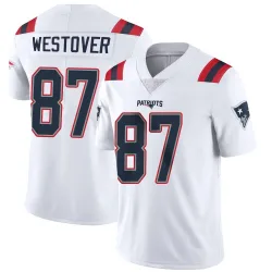 Youth Jack Westover New England Patriots No.87 Limited Vapor Untouchable Jersey - White