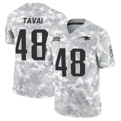 Youth Jahlani Tavai New England Patriots No.48 Limited 2024 Salute to Service Jersey - Arctic Camo