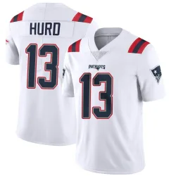 Youth Jalen Hurd New England Patriots No.13 Limited Vapor Untouchable Jersey - White