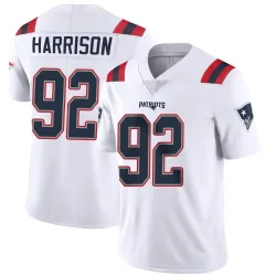Youth James Harrison New England Patriots No.92 Limited Vapor Untouchable Jersey - White