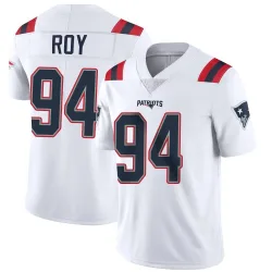 Youth Jaquelin Roy New England Patriots No.94 Limited Vapor Untouchable Jersey - White