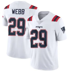 Youth Jeremiah Webb New England Patriots No.29 Limited Vapor Untouchable Jersey - White