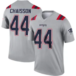 Youth K'Lavon Chaisson New England Patriots No.44 Legend Inverted Jersey - Gray