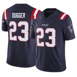 Youth Kyle Dugger New England Patriots No.23 Limited Vapor F.U.S.E. Jersey - Navy