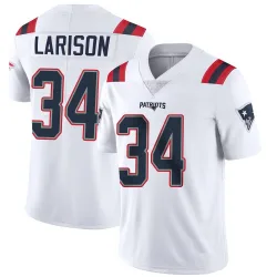 Youth Lan Larison New England Patriots No.34 Limited Vapor Untouchable Jersey - White