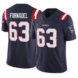Youth Liam Fornadel New England Patriots No.63 Limited Vapor F.U.S.E. Jersey - Navy