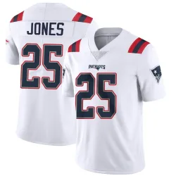 Youth Marcus Jones New England Patriots No.25 Limited Vapor Untouchable Jersey - White