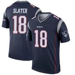 Youth Matthew Slater New England Patriots No.18 Legend Jersey - Navy