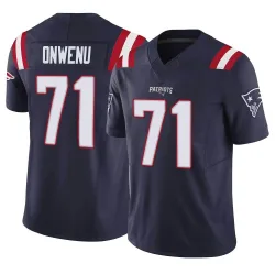 Youth Mike Onwenu New England Patriots No.71 Limited Vapor F.U.S.E. Jersey - Navy
