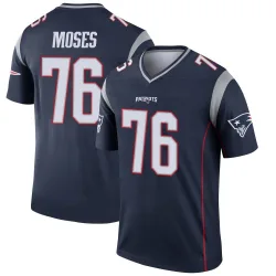 Youth Morgan Moses New England Patriots No.76 Legend Jersey - Navy