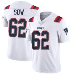 Youth Sidy Sow New England Patriots No.62 Limited Vapor Untouchable Jersey - White