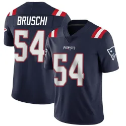 Youth Tedy Bruschi New England Patriots No.54 Limited Team Color Vapor Untouchable Jersey - Navy