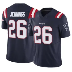 Youth Terrell Jennings New England Patriots No.26 Limited Vapor F.U.S.E. Jersey - Navy
