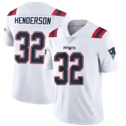 Youth TreVeyon Henderson New England Patriots No.32 Limited Vapor Untouchable Jersey - White