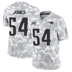 Youth Truman Jones New England Patriots No.54 Limited 2024 Salute to Service Jersey - Arctic Camo