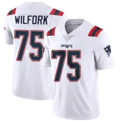 Youth Vince Wilfork New England Patriots No.75 Limited Vapor Untouchable Jersey - White